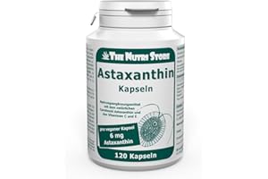 THE NUTRI STORE Astaxanthin 6 mg vegane Kapseln 120 Stk.