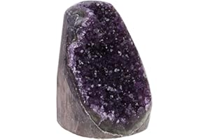 Bedler Pierre de cicatrisation de Cristal améthyste Naturelle Pourpre et améthyste Pourpre Naturelle Géode d'améthyste Pourpre foncé