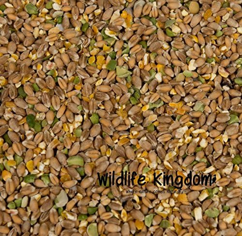 Wildlife Kingdom Hi-Energy Premium Mixed Poultry Corn Mix Oyster Peas Chicken Hen Feed Duck Geese (15kg)