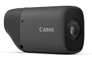 Canon PowerShot Zoom appareil photo de Poche, Soyez Encore Plus Proche de Votre Sujet Grâce au Zoom 3 Niveaux, Appareil Photo Numérique Léger, Photos 12 Mpx, Vidéo HD, USB-C, Wi-Fi et Bluetooth, Noir