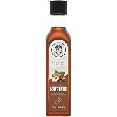 By T&uuml;fek&ccedil;i Gourmet Serias Şekersiz 0 Kalori 0 Şeker Aromalı Kahve Pasta Tatlı ve Kokteyl Şurubu (60 ml, Fındık)