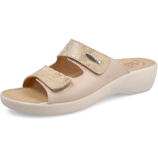 Ciabatte Donna Fly Flot In Microfibra - Morbide, Regolabili, Sottopiede Imbottito, Made In Italy, Bianco - Foto 8