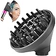 STAYOUNG Portable Hair Diffuser Attachment Compatible with Dyson Airwrap HS01/05 - Hair Dryer Diffuser Nozzle Converting for Air wrap Styler To Hair Dryer (Grey)