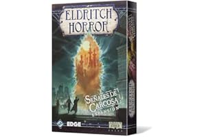 ASMODEE Fantasy Flight Games | Eldritch Horror: Señales de Carcosa |Expansión | Juego de Mesa Cooperativo de Misterio y Estrategia | A Partir de 14 Años | De 1 a 8 Jugadores | 2-4 Horas por Partida | Español