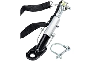 DARKYOUN Bicycle Trailer Coupling Adapter Bicycle Towing Hitch with Locking Pin Bicycle Coupling for Trailer Bicycle Couplings Dog Trailer Dog Trailer Dog Trailer Dog Trolley