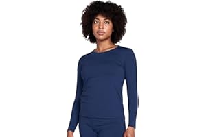 LAPASA Camiseta Termica Manga Larga Mujer (Pack de 1 & 2) Extra Cálido Camisa Interior Thermal Top Baselayer Frío Extremo Elastico Montaña Esqui Deporte Invierno L15/L39/L42