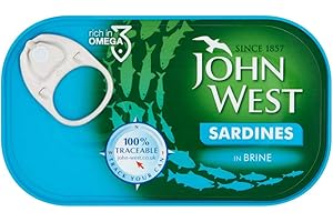 John West Sardines In Brine ( 120g x 12 x 1 )