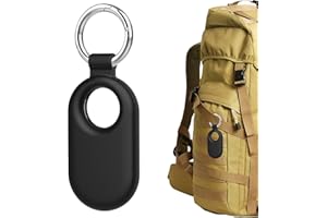 Tedious Silikon Hülle für Samsung SmartTag2 | Stoßfeste Smart Tag Schutzhülle mit Schlüsselring | Anti-Scratch Key Finder Trackers Cover Cases Zubehör für SmartTag2 (2023)