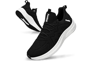 Feethit Sneakersy męskie, buty sportowe, buty do biegania, tenisa, fitnessu, joggingu, chodzenia, lekkie, oddychające, rekreacyjne, do biegania po ulicy