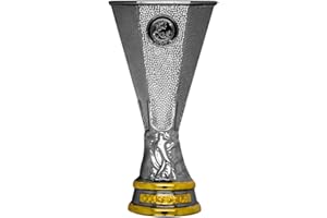 UEFA Europa League-Magnet 2D Pokal (70 Mm) Trofeo, Unisex Adulto, Plata