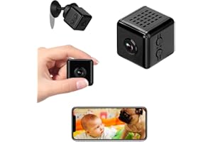 HiKam Mini kamera WLAN 4K HD, WiFi, mini kamera do transmisji na żywo, aplikacja na telefon komórkowy, elektroniczna kamera do monitoringu zwierząt domowych, kamera do monitoringu wewnątrz, z