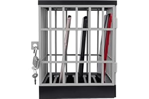 Voarge The Mobile Phone Jail, Fun Novelty Locker,up to 6 Smartphones Includes Padlock and 2X Keys