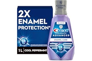 Crest Pro-Health Advanced with Extra Deep Clean Mouthwash, Clean Mint, 33.8 Fluid Ounce by Crest