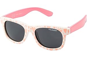 Kiddus Polarisierte Sonnenbrille Baby Mädchen & Baby Jungen, Kinder 6-24 Monate, 100% UV-Schutz, Flexible Rahmen, Reisezubehör