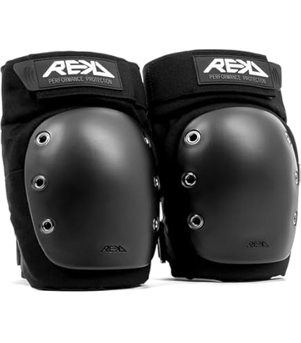 Genouillères TSG Force III Rouge Taille M – Protection Skate, Roller, Sports Extrêmes