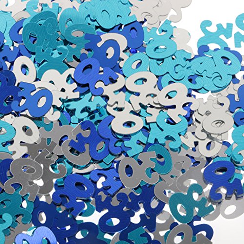 MagiDeal Jahrestag Geburtstag Weihnachten Hochzeit Party Mettalic Confetti Tischdeko Konfetti - 5