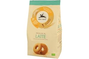 4 X PACCHI DI BISCOTTI ASSORTITI ALCE NERO - PRODOTTI BIOLOGICI - ORDINE MISTO (LATTE)
