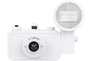 Lomography - La Sardina Camera and Flash DIY Edition - weiß