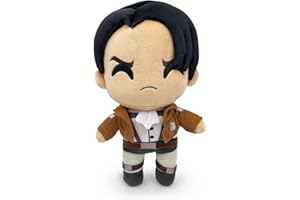 Youtooz Chibi Levi pluszowy 23 cm, kolekcjonerski, miękki pluszowy Levi Ackerman, z anime Atak Tytanów, Youtooz Plush Collection