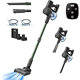 Vactidy Aspirapolvere Senza Fili Potente,30kpa Scopa Elettrica Senza Fili Senza Sacco,V9 Pro Aspirapolvere Portatile Leggero,