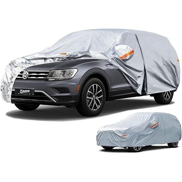 Telo Copriauto Antigrandine, Kayme Copertura per Auto Impermeabile Anti UV Antipolvere Anti