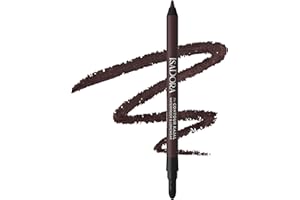 ‎ISADORA IsaDora The Contour Kajal – Einfache Anwendung, Starker Halt Eyeliner Ohne Verschmieren, Ideal Für Smoky Eyes – Hypoallergen, Kajal Wasserfest, Tierversuchsfrei Eyeliner-Stift (61 Chocolate Brown)