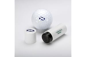 CaddyGolfStamps Scottish Scotland Flag Football Design Golf Ball Stamper Stamp Marker Personalise your Golf Balls Golf Gift Birthday Gift