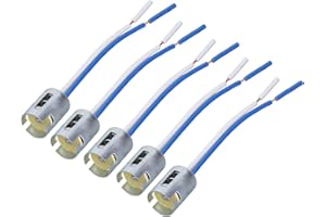 ‎KEENSO Lamp Holder Lamp Holder, 10 Pieces 1156 Lamp Holder LED Turn Signal Holder with 3.5 Inch Wiring Harness DC 12V Flexible