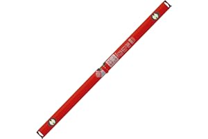 Karl Dahm Nivel de Burbuja Sola de 120 cm l Preciso Nivelador de Burbuja Hecho de Aluminio Resistente l Herramienta de Medición Profesional con Nivel de Burbuja Mejorado – 11294