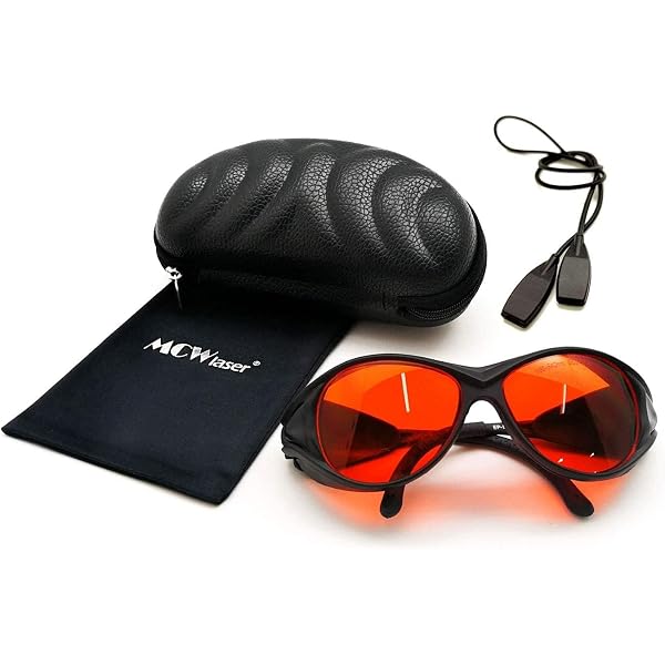 Lunettes De Protection LaserPecker - Professionnelles 180-532nm Et 900-1080nm - Sécurité Gravure Laser