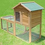 XXL Hasenstall Kaninchenstall Kaninchenkäfig Hasenkäfig Kleintierstall HT2023