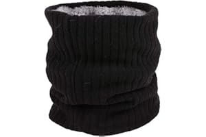 BOBKY Écharpe Femme et Homme Tour de Cou Chaud Tricot Hiver Foulard Unisexe Cache-Cou Tricoté Echarpe pour Ski Moto Bicyclette Escalade Randonnée