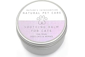 NATURE'S INTERVENTION 100% Natürliches BALSAM für KATZEN - CALENDULA & KAMILLE - 50 ml von NIP. Feuchtigkeitsspendend, Beruhigend, Lindert Juckreiz. Vorteilhaft für Trockene, Geschädigte, Gereizte Haut.