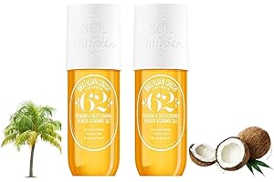 DOLA22G 2 piezas Brazilian Parfum Crush Perfume Fragrance Body Mist Brazilian Body Splash para mujeres, spray de larga duración para el cabello, niebla corporal, Eau de Toilette Hidrata la piel