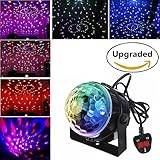 [Upgraded]DJ light Sound Activated Party Lights Disco Ball, Renoliss Strobe Club