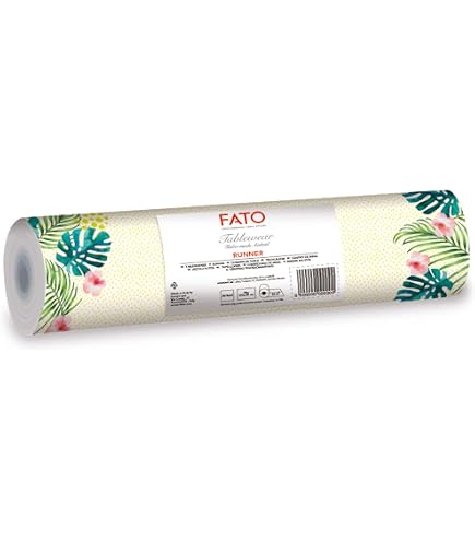 Papstar Tischläufer 'ROYAL Collection' – 24m X 40cm, Braun, Aus PV-Tissue Mix, Vorperforiert