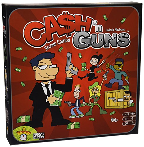 Repos Production- Cash 'N Guns (Asmodee ADE0CAS02ML)