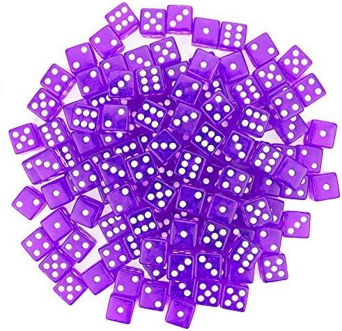 BBY 100 Purple Dice - 16 mm