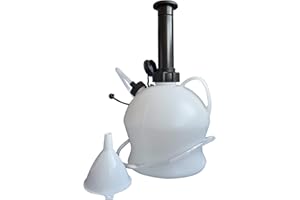 Hyfive Kit de Bomba extractora de Aceite Aceite de Servicio de Coche y Extractor de la Bomba de Transferencia de líquido 4L