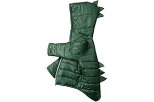 Carolilly Manteau à Capuche Enfant Bébé Garçon/Fille 3D Dinosaure Design Doudoune à Manches Longues Chaud pour Hiver