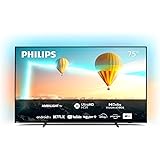 Philips LED Téléviseur Android 4K UHD LED 75PUS8007/12, Cadre Noir Mat