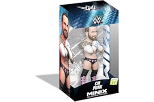 MINIX - Sports #112 - WWE - CM Punk - Figurine à Collectionner 12 cm