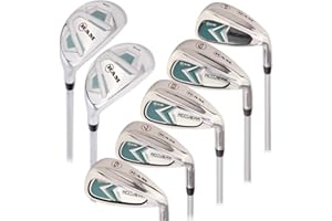 Ram Golf Accubar Lady Clubs Iron Set 6-7-8-9-PW with Hybrids 24° and 27°