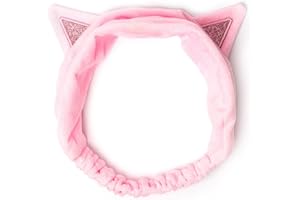 Legami - Fascia Per Capelli, Me Time, 24,5x11 cm, in Poliestere, Tema Kitty, Raccogli i Capelli per Truccarti, Struccarti, Fare un Trattamento Viso, Fascia Morbida