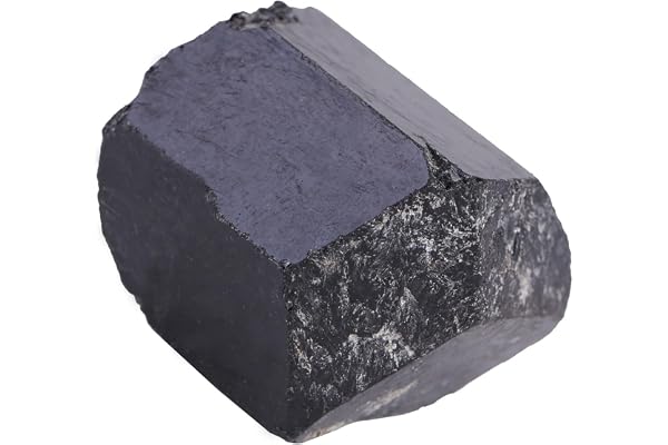 Akozon 100g Pierre de Soin MinéRale Cristal de Tourmaline Brute Noire Pierre de Tourmaline Pierre de GuéRison MinéRale de Roche Brute Naturelle