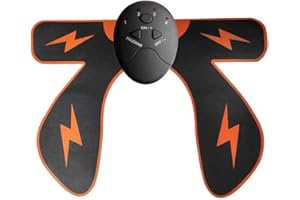 Akin Hips Trainer, Electric Buttock Trainer Enhancer Pad, EMS Trainer Plump Buttocks Massage with 6 Modes Buttock Muscle Helps to Lift, Shape Firm the Buttocks