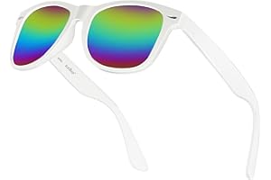 iceBoo Sunglasses Mens Womens lightweight Plastic frame vintage style unisex classic