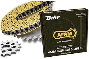Compatible avec/Remplacement pour VT 125 SHADOW - 99/07 - KIT CHAINE 14/41 AFAM / 3025669