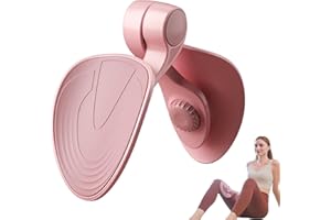 YEETEESY Oberschenkeltrainer Beckenbodentrainer Beintrainer, Beintrainer für Zuhause Beine Trainingsgerät für Zuhause Damen, Trimmer-Innenschenkel, Arm-Bein-Trainer, Sport-Schlankheitstraining (Rosa)