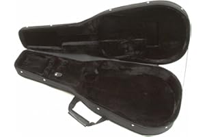 Kinsman HFW2 Standard Hardfoam Guitar Case - Black